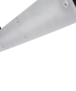 GloboStar® MIRROR 60517 Φωτιστικό Τοίχου – Απλίκα LED 14W 1680lm 120° AC 85-265V IP54 Φυσικό Λευκό 4500K Μαύρο Μέταλλο – Μ58 x Π15 x Υ6cm – 2 Xρόνια Εγγύηση