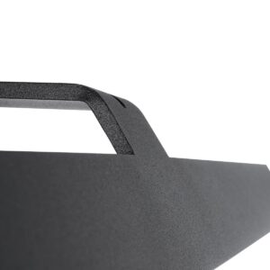GloboStar® MIRROR 60517 Φωτιστικό Τοίχου – Απλίκα LED 14W 1680lm 120° AC 85-265V IP54 Φυσικό Λευκό 4500K Μαύρο Μέταλλο – Μ58 x Π15 x Υ6cm – 2 Xρόνια Εγγύηση
