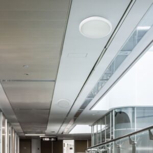 LED Πλαφονιέρα Λευκή με Ανιχνευτή Κίνησης 12W V-TAC PRO Samsung Chip 1440lm Φ270 Ψυχρό 6400K – 938