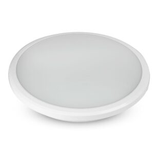 LED Πλαφονιέρα Λευκή με Ανιχνευτή Κίνησης 12W V-TAC PRO Samsung Chip 1440lm Φ270 Ψυχρό 6400K – 938