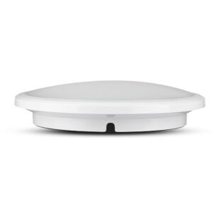 LED Πλαφονιέρα Λευκή με Ανιχνευτή Κίνησης 12W V-TAC PRO Samsung Chip 1440lm Φ270 Ψυχρό 6400K – 938