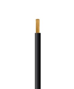 ΚΑΛΩΔΙΟ NYAF H07V-K 1Χ4mm² ΜΑΥΡΟ (100m/roll) EUROLAMP – 150-13430
