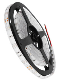 GloboStar® 70114 Ταινία LED SMD 5050 5m 7.2W/m 30LED/m 727lm/m 120° DC 12V Αδιάβροχη IP65 Κόκκινο