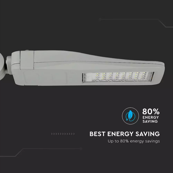 LED φωτιστικό δρόμου, V-TAC PRO Samsung Chip (CLASS I, INVENTRONICS DRIVER), 50W 5700Κ (140LM/W) – 953