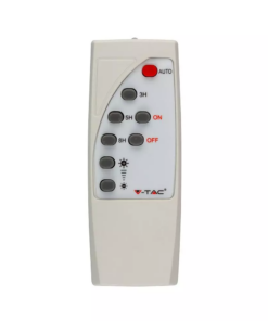 LED ηλιακό φωτιστικό δρόμου 50W ψυχρό λευκό 6000K μαύρο σώμα V-TAC – 95509