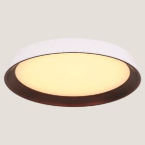 ΠΛΑΦΟΝΙΕΡΑ LED 60W Φ700×90 3000Κ ΛΕΥΚΗ/ΜΠΡΟΝΖΕ EUROLAMP 144-51007