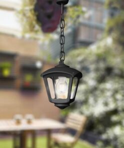 ΚΡΕΜΑΣΤΟ ΦΩΤΙΣΤΙΚΟ ΤΕΤΡΑΓΩΝΟ SICAR ROBY ΜΑΥΡΟ Ε27 EUROLAMP – 145-26076