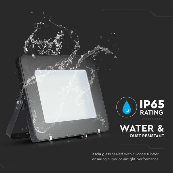 LED Προβολέας 400W V-TAC PRO Samsung Chip Μαύρος 100° 48000lm Αδιάβροχος IP65 Φυσικό 4000K – 964