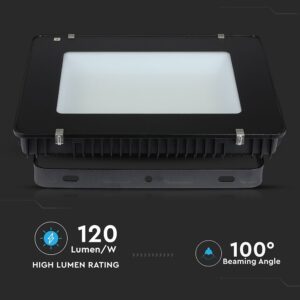 LED Προβολέας 400W V-TAC PRO Samsung Chip Μαύρος 100° 48000lm Αδιάβροχος IP65 Φυσικό 4000K – 964