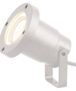 ΣΠOT ΚΗΠΟΥ ΠΛΑΣΤΙΚΟ GU10 IP65 230V Φ95X100 ΛΕΥΚΟ EUROLAMP 145-82023