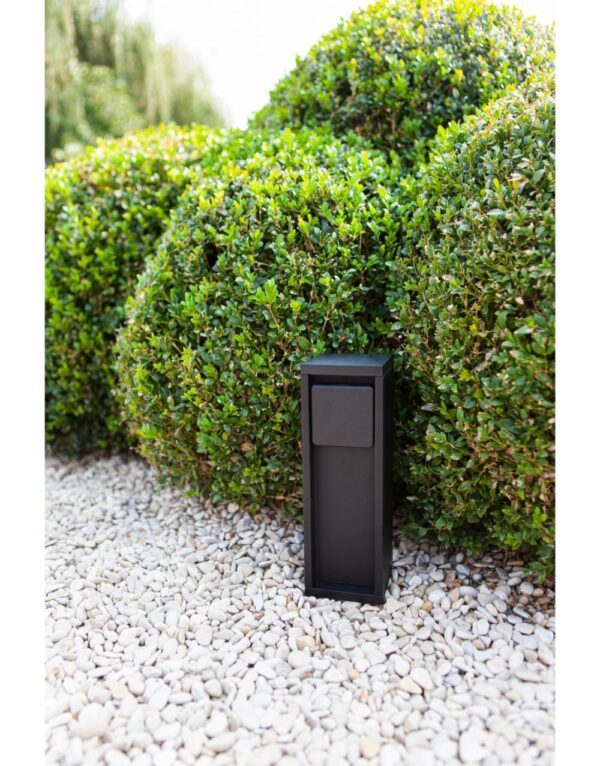 MAINS Bollard Κολωνάκι με 1 πρίζα σούκο H24cm. – 1-T9702203012