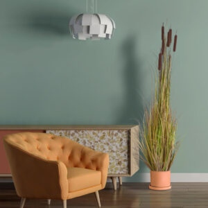 GloboStar® Artificial Garden ASTYPALAIA 20451 Πήλινο Κεραμικό Κασπώ Γλάστρα – Flower Pot Κεραμιδί Φ18cm x Υ16cm