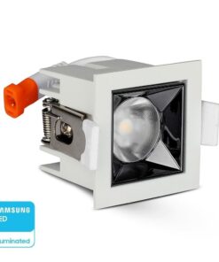 LED Φωτιστικό Χωνευτό COB 4W CRI>90 V-TAC PRO Samsung Chip 12° 320lm Θερμό 2700K – 972