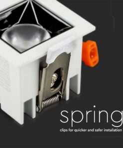 LED Φωτιστικό Χωνευτό COB 4W CRI>90 V-TAC PRO Samsung Chip 12° 320lm Θερμό 2700K – 972