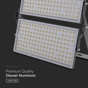 LED Προβολέας 500W V-TAC PRO Samsung Chip Μαύρο 100° 67500lm IP65 Φυσικό 4000K – 23616