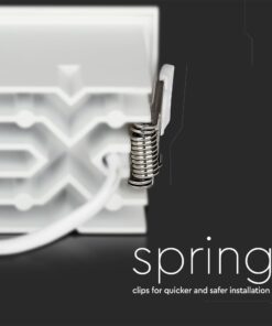 LED Φωτιστικό Χωνευτό 12W CRI>90 V-TAC PRO Samsung Chip 12° 960lm Φυσικό 4000K – 974