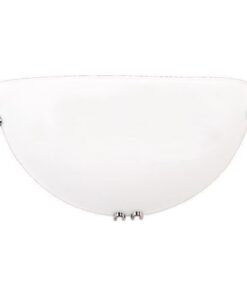 ΑΠΛΙΚΑ ΤΟΙΧΟΥ “PAROS” Φ30 Ε27 ΛΕΥΚΟ/ ΝΙΚΕΛ EUROLAMP 145-22403