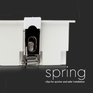 LED Φωτιστικό Χωνευτό 16W CRI>90 V-TAC PRO Samsung Chip 12° 1280lm Φυσικό 4000K – 977