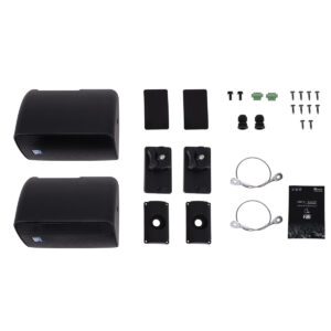 GloboStar® FDB ES104BT 98000 Facilities Speaker – Παθητικό Ηχείο Εγκαταστάσεων Επιτοίχιο με Μετασχηματιστή 100V & 16Ω – 40W RMS (160W Peak) – 1 x 4″ Inches LF & 1 x 0.8″ Inches HF – Αδιάβροχο IP65 – Μαύρο – Μ14.1 x Π17 x Υ23cm – Ζεύγος