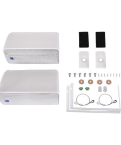 GloboStar® FDB ES106WT 98003 Facilities Speaker – Παθητικό Ηχείο Εγκαταστάσεων Επιτοίχιο με Μετασχηματιστή 100V & 16Ω – 80W RMS (320W Peak) – 1 x 6″ Inches LF & 1 x 1″ Inches HF – Αδιάβροχο IP65 – Λευκό – Μ18.2 x Π22.4 x Υ36.2cm – Ζεύγος