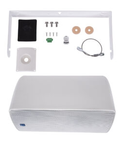 GloboStar® FDB ES108WT 98005 Facilities Speaker – Παθητικό Ηχείο Εγκαταστάσεων Επιτοίχιο με Μετασχηματιστή 100V & 16Ω – 150W RMS (600W Peak) – 1 x 8″ Inches LF & 1 x 1″ Inches HF – Αδιάβροχο IP65 – Λευκό – Μ24 x Π28.5 x Υ45cm