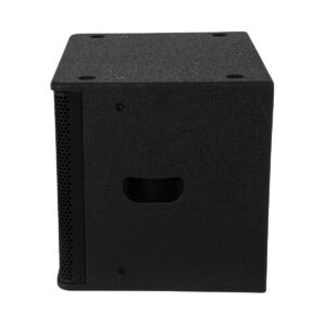GloboStar® FDB ES110SA 98006 Facilities Speaker – Ενεργό Αυτοενισχυόμενο Ηχείο Subwoofer Εγκαταστάσεων Επιδαπέδιο με Ψηφιακό Ενισχυτή BA1.3 AC 220V/50-60Hz – 300W RMS (600W Peak) – 1 x 10″ Inches LF – IP20 – Μαύρο – Μ44.5 x Π36.5 x Υ37.5cm