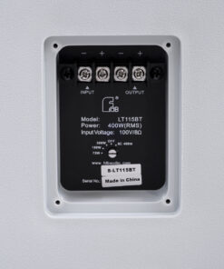 GloboStar® FDB LT115BT 98011 Facilities Speaker – Παθητικό Ηχείο Subwoofer Εγκαταστάσεων Επιτοίχιο με Μετασχηματιστή 100V & 8Ω – 400W RMS (1600W Peak) – 1 x 15″ Inches LF – Αδιάβροχο IP56 – Λευκό – Μ49 x Π50 x Υ52cm