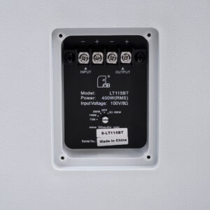 GloboStar® FDB LT115BT 98011 Facilities Speaker – Παθητικό Ηχείο Subwoofer Εγκαταστάσεων Επιτοίχιο με Μετασχηματιστή 100V & 8Ω – 400W RMS (1600W Peak) – 1 x 15″ Inches LF – Αδιάβροχο IP56 – Λευκό – Μ49 x Π50 x Υ52cm