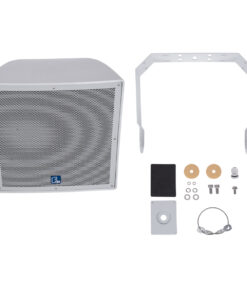 GloboStar® FDB LT115BT 98011 Facilities Speaker – Παθητικό Ηχείο Subwoofer Εγκαταστάσεων Επιτοίχιο με Μετασχηματιστή 100V & 8Ω – 400W RMS (1600W Peak) – 1 x 15″ Inches LF – Αδιάβροχο IP56 – Λευκό – Μ49 x Π50 x Υ52cm