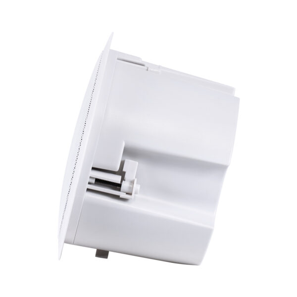 GloboStar® FDB C600T 98012 Facilities Speaker – Παθητικό Ηχείο Εγκαταστάσεων Χωνευτό Οροφής με Μετασχηματιστή 100V & 8Ω – 40W RMS (80W Peak) – 1 x 6″ Inches LF & 1 x 1″ Inches HF –  IP20 – Λευκό – Φ24 x Υ15.3cm