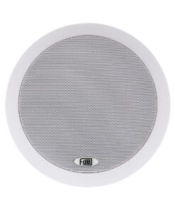 GloboStar® FDB C600T 98012 Facilities Speaker – Παθητικό Ηχείο Εγκαταστάσεων Χωνευτό Οροφής με Μετασχηματιστή 100V & 8Ω – 40W RMS (80W Peak) – 1 x 6″ Inches LF & 1 x 1″ Inches HF – IP20 – Λευκό – Φ24 x Υ15.3cm