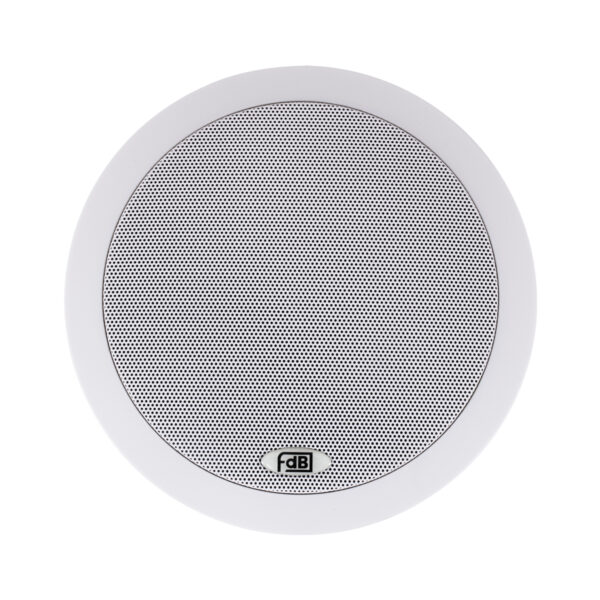 GloboStar® FDB C600T 98012 Facilities Speaker – Παθητικό Ηχείο Εγκαταστάσεων Χωνευτό Οροφής με Μετασχηματιστή 100V & 8Ω – 40W RMS (80W Peak) – 1 x 6″ Inches LF & 1 x 1″ Inches HF –  IP20 – Λευκό – Φ24 x Υ15.3cm
