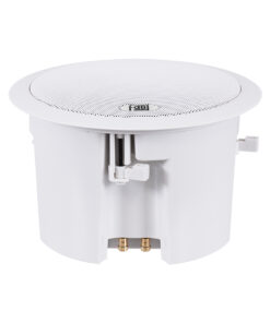 GloboStar® FDB C600T 98012 Facilities Speaker – Παθητικό Ηχείο Εγκαταστάσεων Χωνευτό Οροφής με Μετασχηματιστή 100V & 8Ω – 40W RMS (80W Peak) – 1 x 6″ Inches LF & 1 x 1″ Inches HF – IP20 – Λευκό – Φ24 x Υ15.3cm