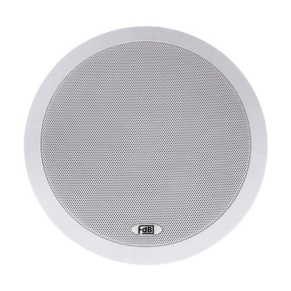 GloboStar® FDB C800T 98013 Facilities Speaker – Παθητικό Ηχείο Εγκαταστάσεων Χωνευτό Οροφής με Μετασχηματιστή 100V & 8Ω – 50W RMS (100W Peak) – 1 x 8″ Inches LF & 1 x 1″ Inches HF –  IP20 – Λευκό – Φ28 x Υ19.1cm