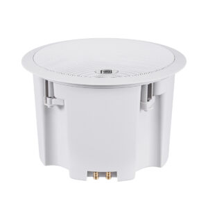 GloboStar® FDB C800T 98013 Facilities Speaker – Παθητικό Ηχείο Εγκαταστάσεων Χωνευτό Οροφής με Μετασχηματιστή 100V & 8Ω – 50W RMS (100W Peak) – 1 x 8″ Inches LF & 1 x 1″ Inches HF –  IP20 – Λευκό – Φ28 x Υ19.1cm