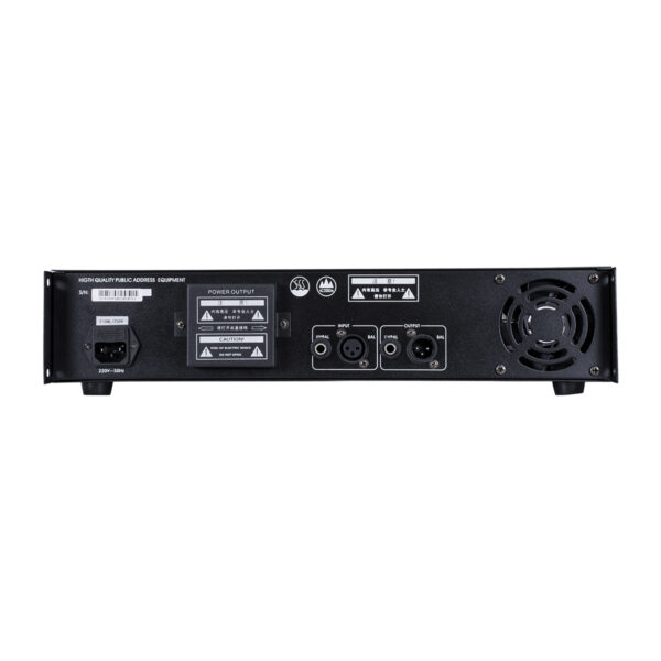 GloboStar® FDB CA660 98015 Power Amplifier – Επαγγελματικός Ενισχυτής Ηχείων Εγκαταστάσεων 100V – Frequency Response 60Hz-20Khz – AC 220V/50-60Hz – 660W/4Ω – IP20 – Μαύρο – Μ48.5 x Π32 x Υ9cm