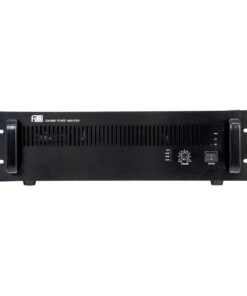 GloboStar® FDB CA1000 98016 Power Amplifier – Επαγγελματικός Ενισχυτής Ηχείων Εγκαταστάσεων 100V – Frequency Response 60Hz-20Khz – AC 220V/50-60Hz – 1000W/4Ω – IP20 – Μαύρο – Μ48.5 x Π45.5 x Υ13.2cm