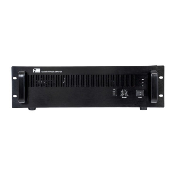 GloboStar® FDB CA1000 98016 Power Amplifier – Επαγγελματικός Ενισχυτής Ηχείων Εγκαταστάσεων 100V – Frequency Response 60Hz-20Khz – AC 220V/50-60Hz – 1000W/4Ω – IP20 – Μαύρο – Μ48.5 x Π45.5 x Υ13.2cm