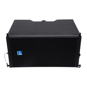 GloboStar® FDB DLA208 98017 PA Speaker – Παθητικό Ηχείο Line Array Κρεμαστό & Επιδαπέδιο 8Ω – 300W RMS (1200W Peak) – 2 x 8″ Inches LF & 1 x 3″ Inches HF – IP20 – Μαύρο – Μ56 x Π42.5 x Υ27.5cm
