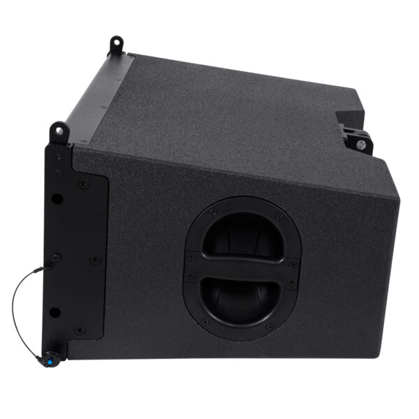 GloboStar® FDB DLA208 98017 PA Speaker – Παθητικό Ηχείο Line Array Κρεμαστό & Επιδαπέδιο 8Ω – 300W RMS (1200W Peak) – 2 x 8″ Inches LF & 1 x 3″ Inches HF – IP20 – Μαύρο – Μ56 x Π42.5 x Υ27.5cm