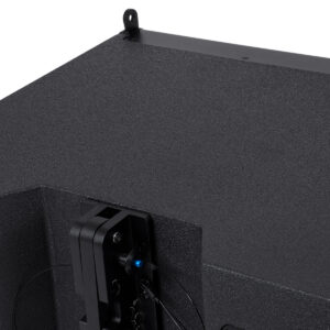 GloboStar® FDB DLA208 98017 PA Speaker – Παθητικό Ηχείο Line Array Κρεμαστό & Επιδαπέδιο 8Ω – 300W RMS (1200W Peak) – 2 x 8″ Inches LF & 1 x 3″ Inches HF – IP20 – Μαύρο – Μ56 x Π42.5 x Υ27.5cm