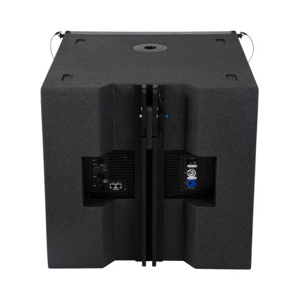 GloboStar® FDB DLA118BAS 98018 PA Speaker – Ενεργό Αυτοενισχυόμενο Subwoofer Line Array Κρεμαστό & Επιδαπέδιο με Ψηφιακό Ενισχυτή SA2.68 AC 220V/50-60Hz – 900W RMS/4Ω + 600W RMS/4Ω (2400W Peak) – 1 x 18″ Inches LF – IP20 – Μαύρο – Μ56 x Π68.2 x Υ52cm