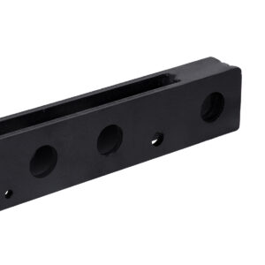 GloboStar® FDB DLA208-RF+CP 98019 Hanging Line Array Speaker Base – Βάση Ηχείου με Κρεμαστικό Σύστημα για Line Array DLA208 & DLA118BAS – Ρυθμιζόμενες Μοίρες & Fast Clips System – Μαύρο – Μ56.2 x Π73.3 x Υ7.8cm