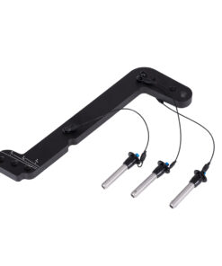 GloboStar® FDB DLA208-RF+CP 98019 Hanging Line Array Speaker Base – Βάση Ηχείου με Κρεμαστικό Σύστημα για Line Array DLA208 & DLA118BAS – Ρυθμιζόμενες Μοίρες & Fast Clips System – Μαύρο – Μ56.2 x Π73.3 x Υ7.8cm