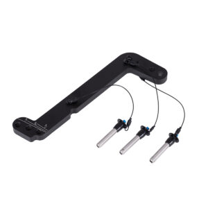 GloboStar® FDB DLA208-RF+CP 98019 Hanging Line Array Speaker Base – Βάση Ηχείου με Κρεμαστικό Σύστημα για Line Array DLA208 & DLA118BAS – Ρυθμιζόμενες Μοίρες & Fast Clips System – Μαύρο – Μ56.2 x Π73.3 x Υ7.8cm