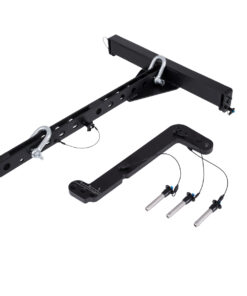 GloboStar® FDB DLA208-RF+CP 98019 Hanging Line Array Speaker Base – Βάση Ηχείου με Κρεμαστικό Σύστημα για Line Array DLA208 & DLA118BAS – Ρυθμιζόμενες Μοίρες & Fast Clips System – Μαύρο – Μ56.2 x Π73.3 x Υ7.8cm