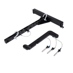 GloboStar® FDB DLA208-RF+CP 98019 Hanging Line Array Speaker Base – Βάση Ηχείου με Κρεμαστικό Σύστημα για Line Array DLA208 & DLA118BAS – Ρυθμιζόμενες Μοίρες & Fast Clips System – Μαύρο – Μ56.2 x Π73.3 x Υ7.8cm