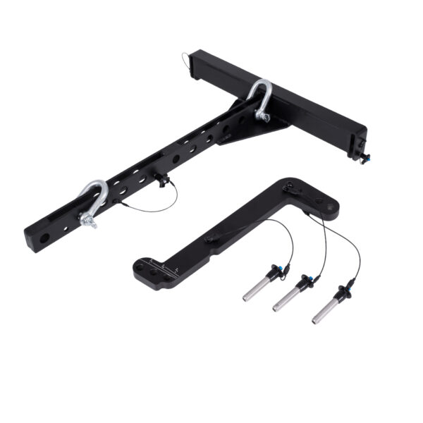 GloboStar® FDB DLA208-RF+CP 98019 Hanging Line Array Speaker Base – Βάση Ηχείου με Κρεμαστικό Σύστημα για Line Array DLA208 & DLA118BAS – Ρυθμιζόμενες Μοίρες & Fast Clips System – Μαύρο – Μ56.2 x Π73.3 x Υ7.8cm