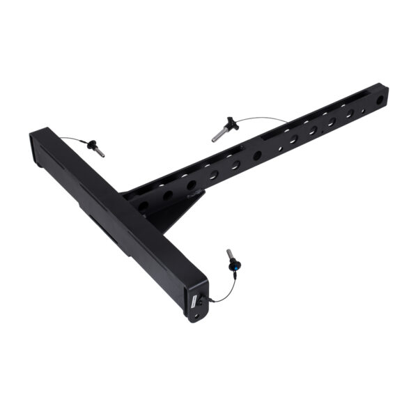 GloboStar® FDB DLA208-RF+CP 98019 Hanging Line Array Speaker Base – Βάση Ηχείου με Κρεμαστικό Σύστημα για Line Array DLA208 & DLA118BAS – Ρυθμιζόμενες Μοίρες & Fast Clips System – Μαύρο – Μ56.2 x Π73.3 x Υ7.8cm