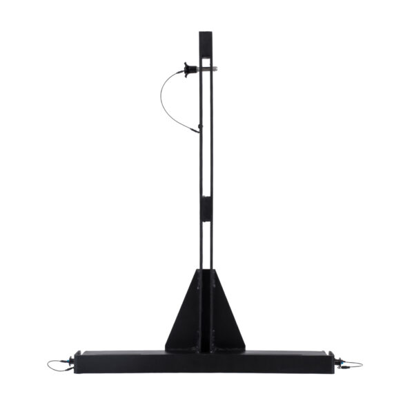 GloboStar® FDB DLA208-RF+CP 98019 Hanging Line Array Speaker Base – Βάση Ηχείου με Κρεμαστικό Σύστημα για Line Array DLA208 & DLA118BAS – Ρυθμιζόμενες Μοίρες & Fast Clips System – Μαύρο – Μ56.2 x Π73.3 x Υ7.8cm